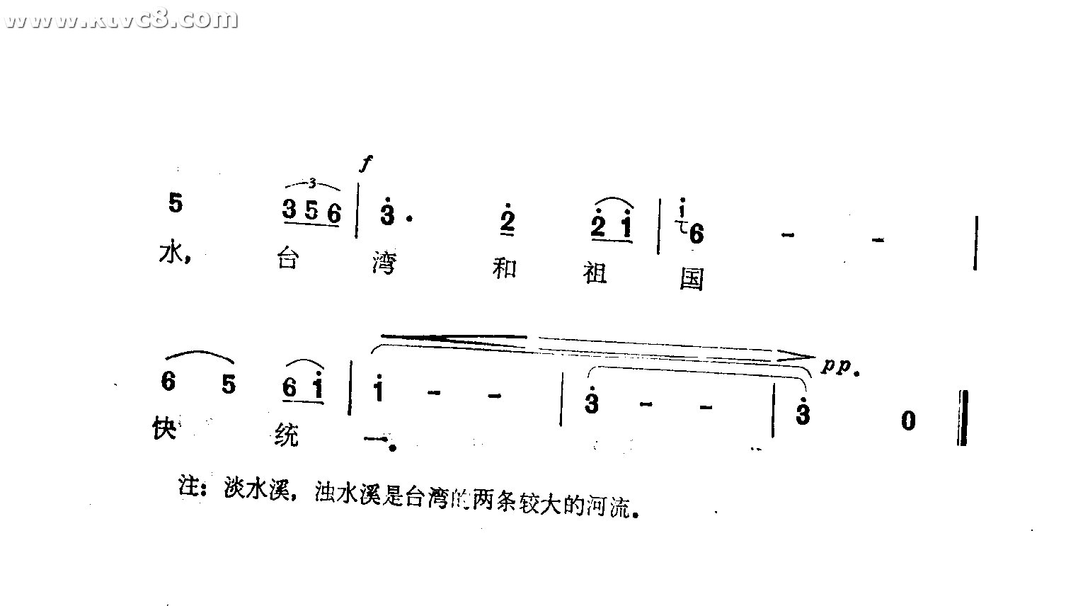 淡水溪，浊水溪
