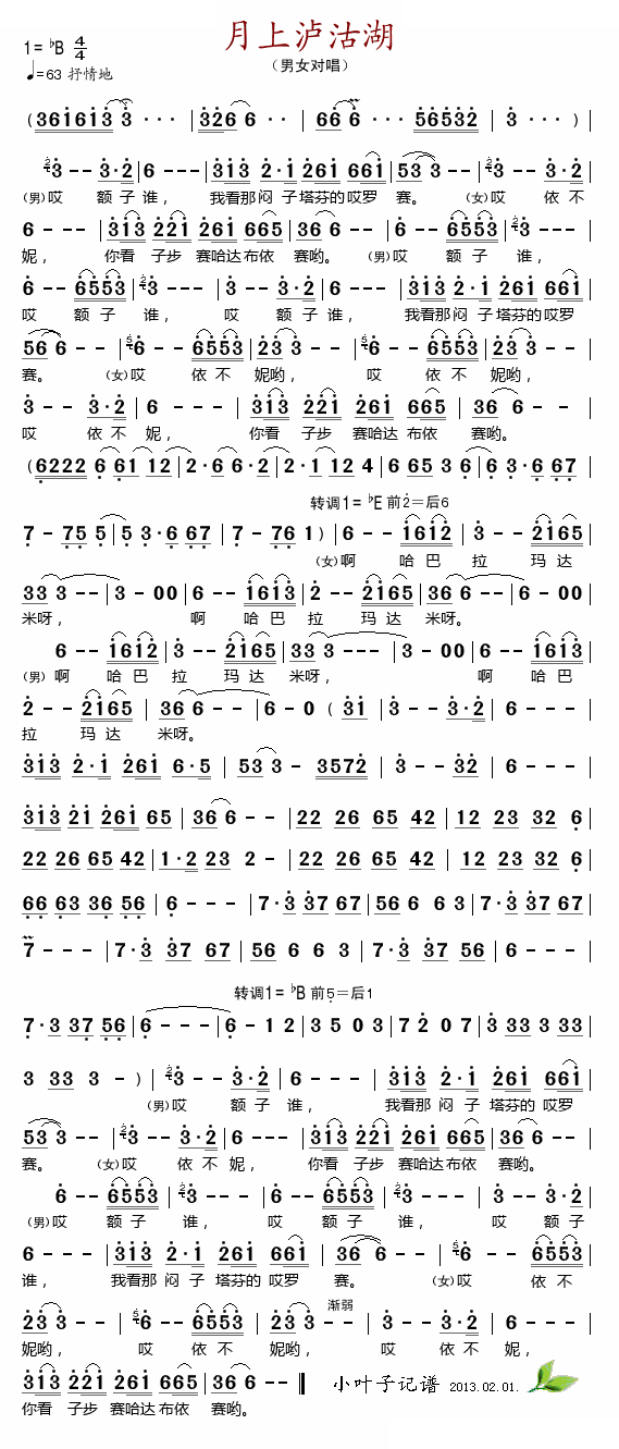 月上泸沽湖
