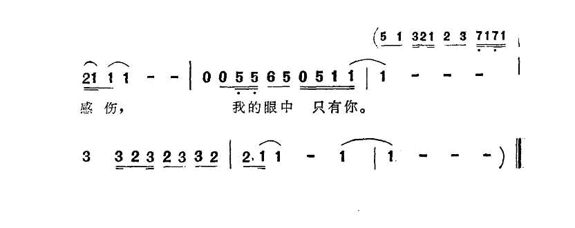 我的眼中只有你