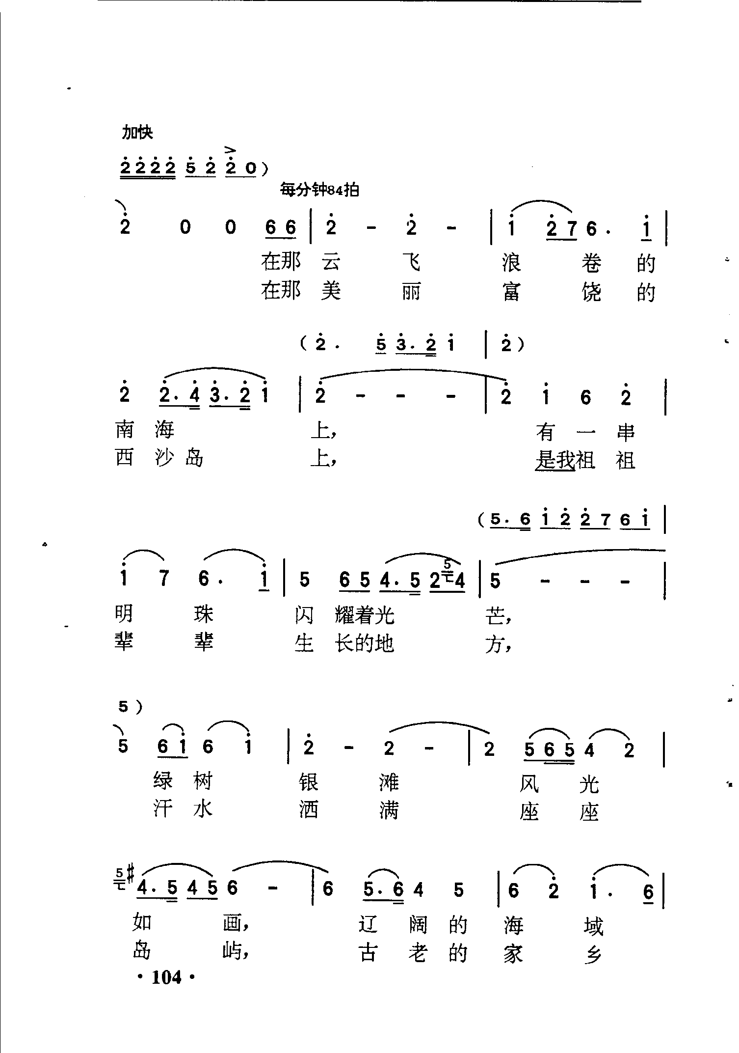 谁不说俺家乡好（红日）插曲