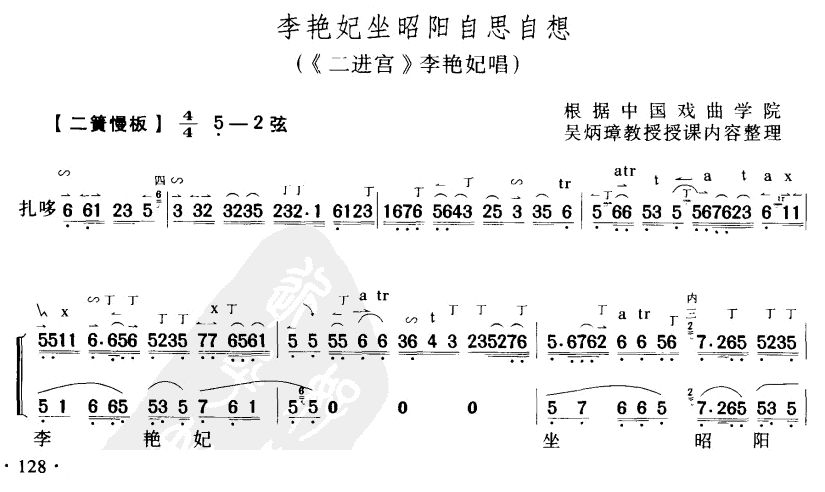 李艳妃坐昭阳自思自想
