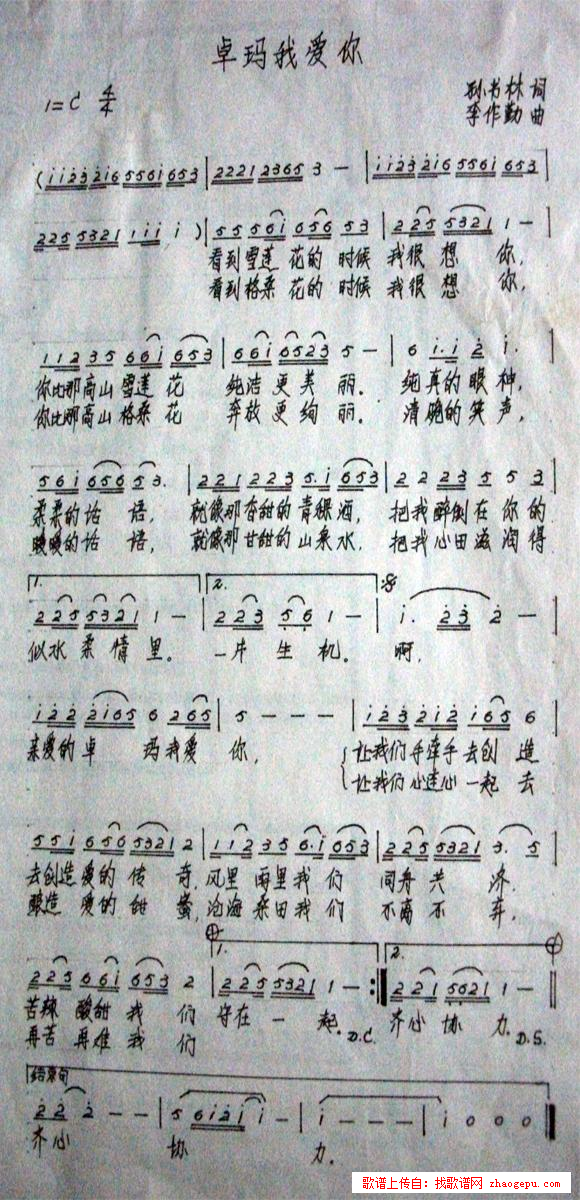 卓玛我爱你