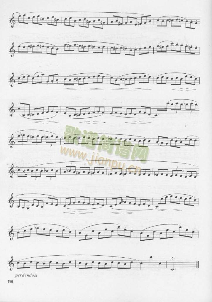 [法]克洛捷练习曲八