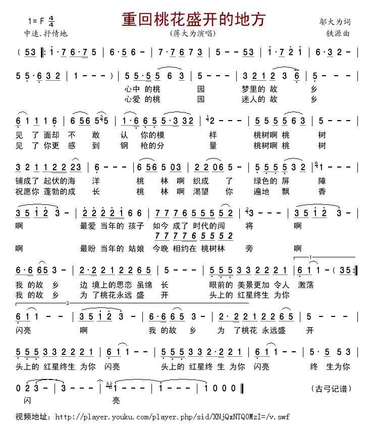 重回桃花盛开的地方