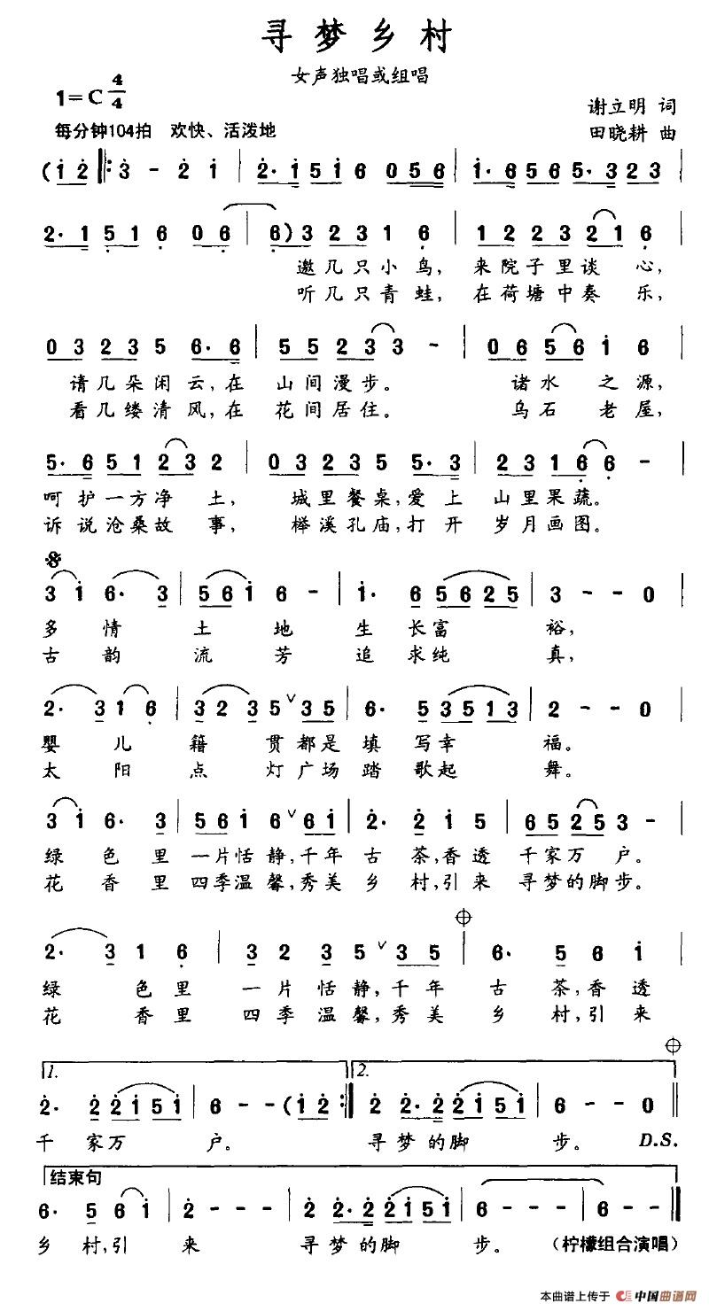 寻梦乡村