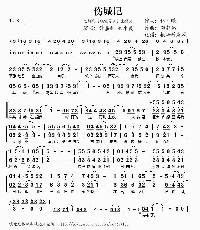 伤城记