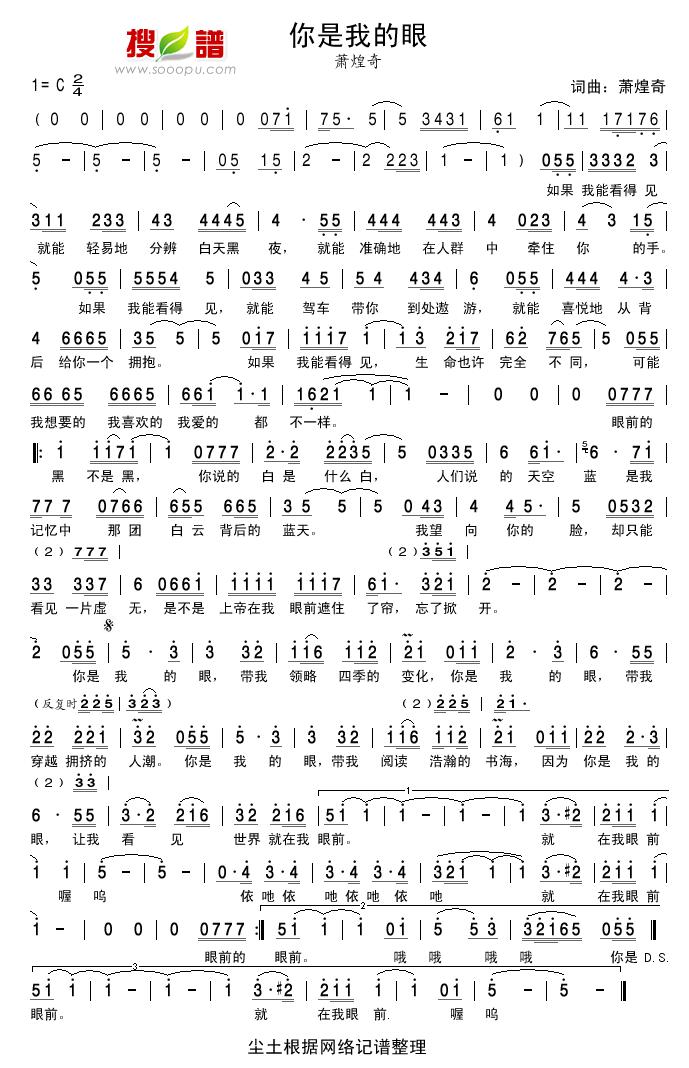 你是我的眼