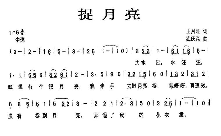捉月亮