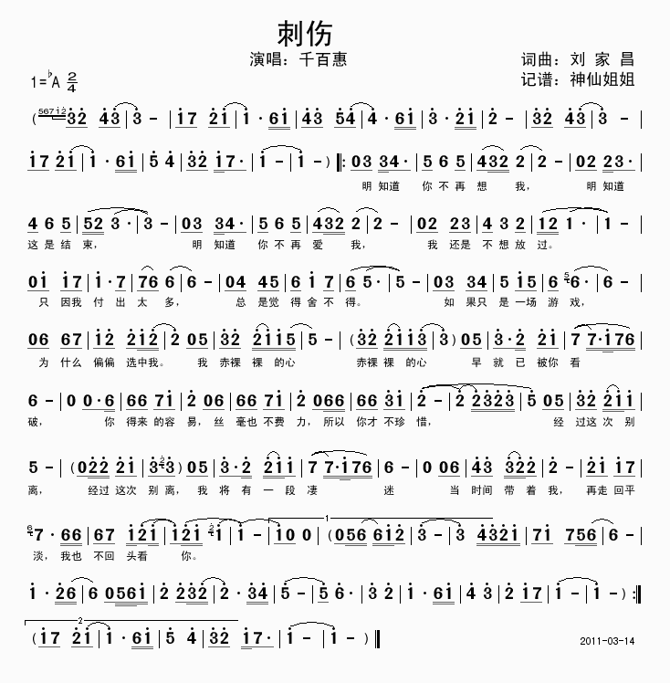 刺伤
