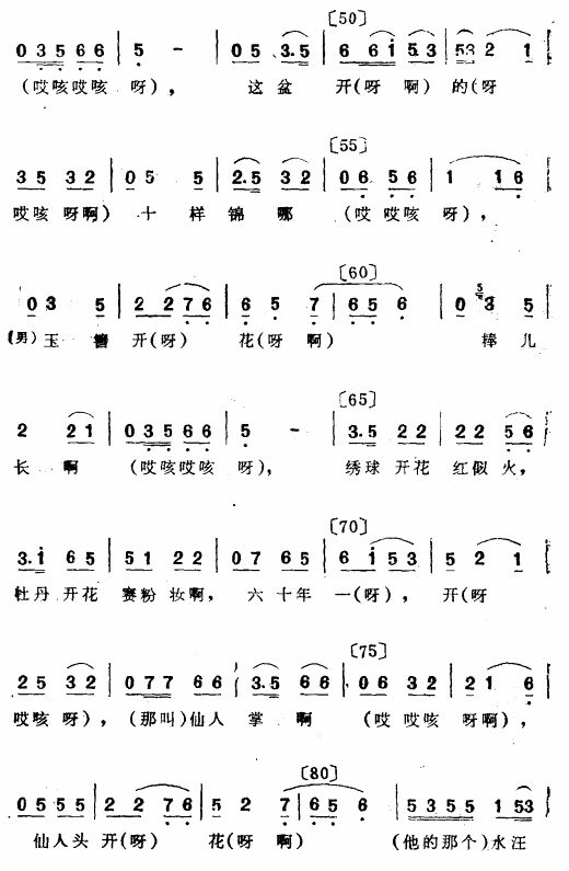 观花(二人转)