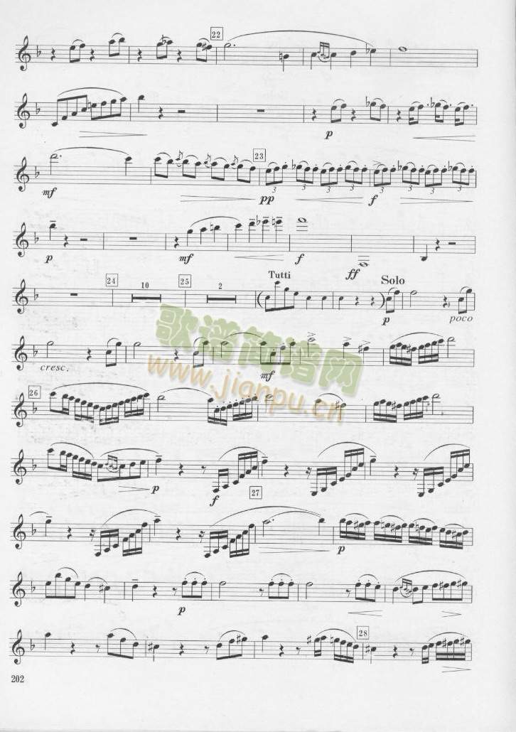 [捷克]克拉玛单簧管协奏曲