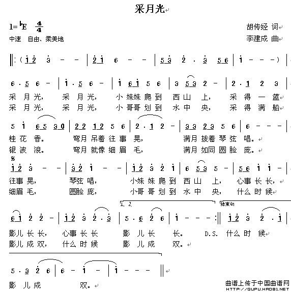采月光