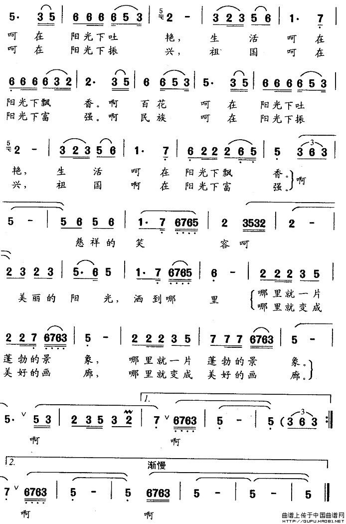 美丽的阳光（2）