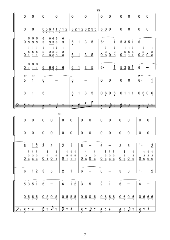 草原小骑兵（总谱）