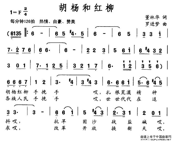 胡杨和红柳（1）