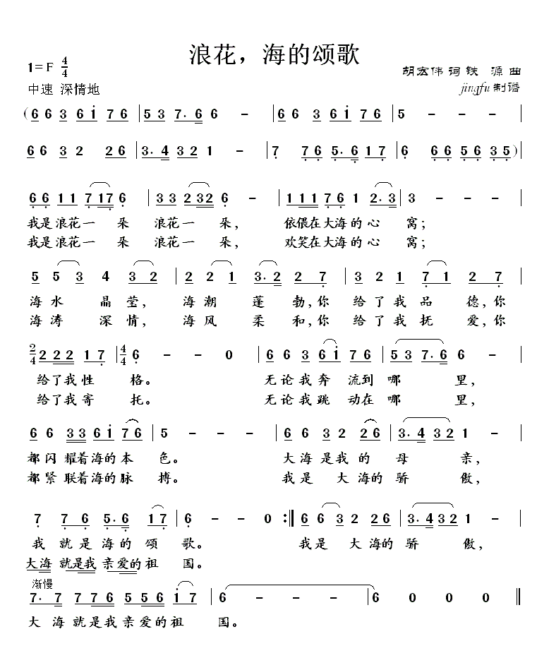 浪花，海的颂歌（董文华独唱系列58）