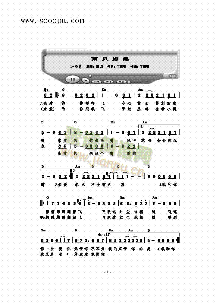 两只蝴蝶 