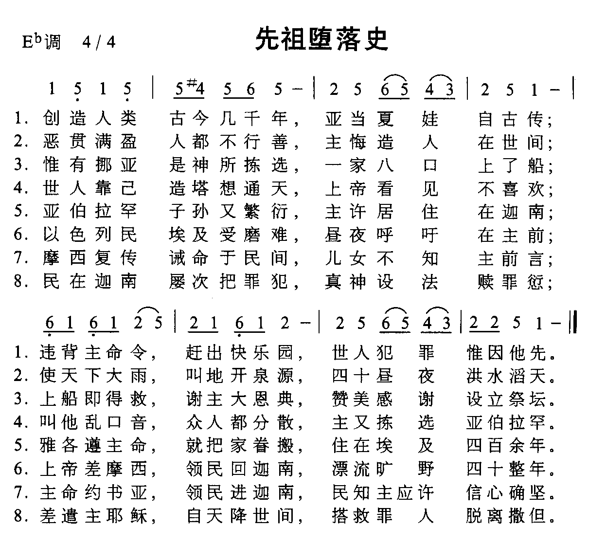 先祖堕落史