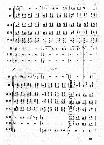 秦川抒怀总谱20