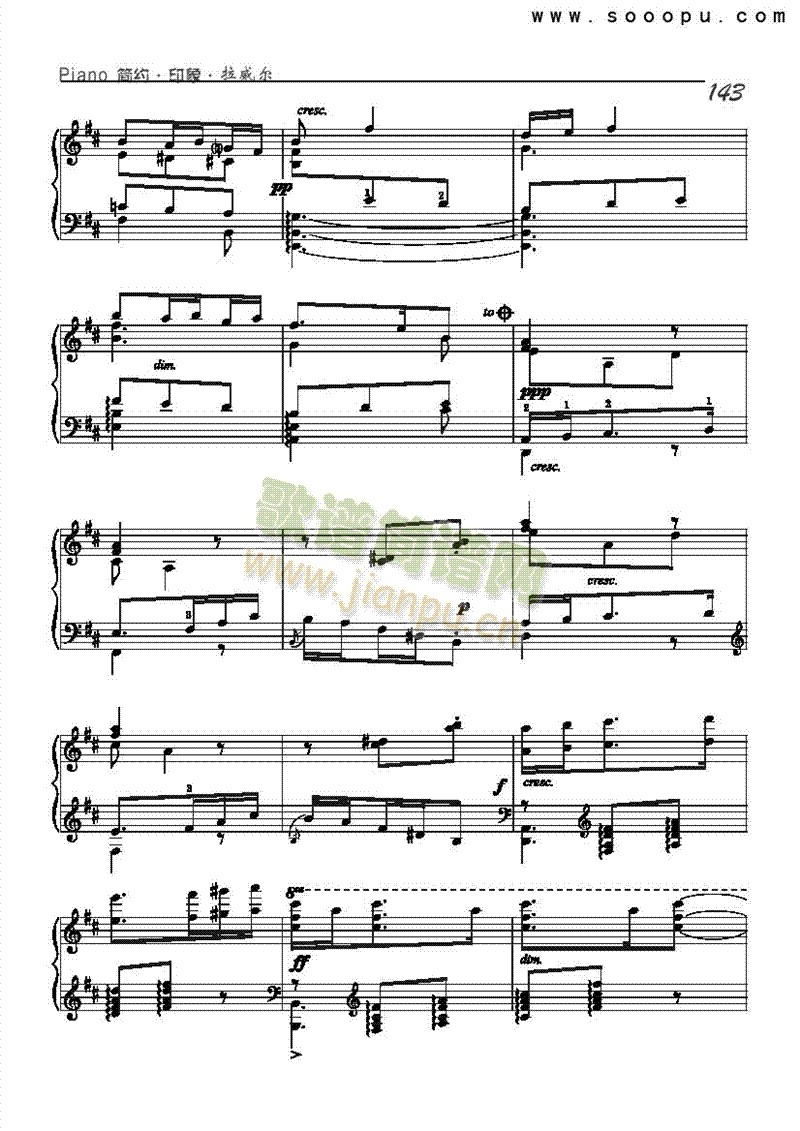 小奏鸣曲第二乐章—简易版 