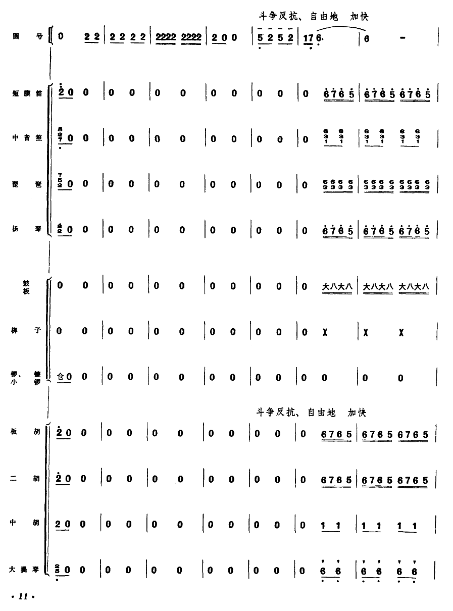 大柳树下育新人（园号独奏曲）（11-15）