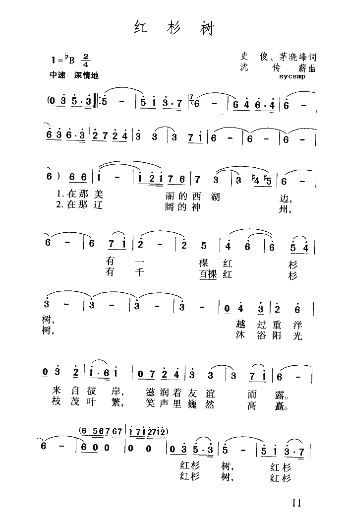 红杉树
