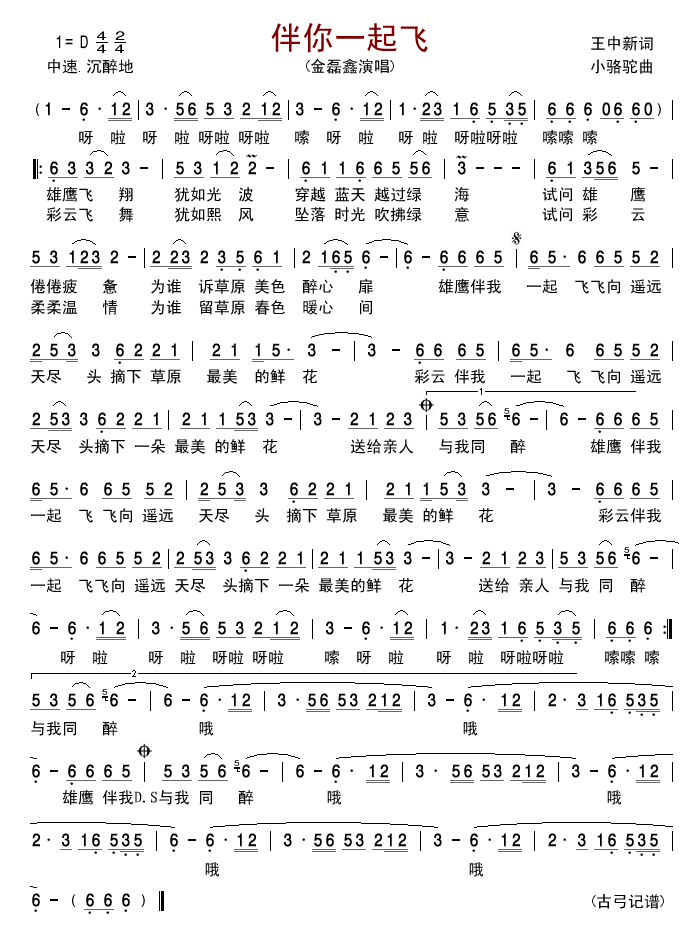 伴你一起飞