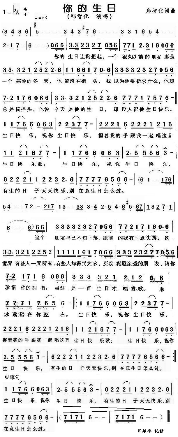 你的生日 （完整版）