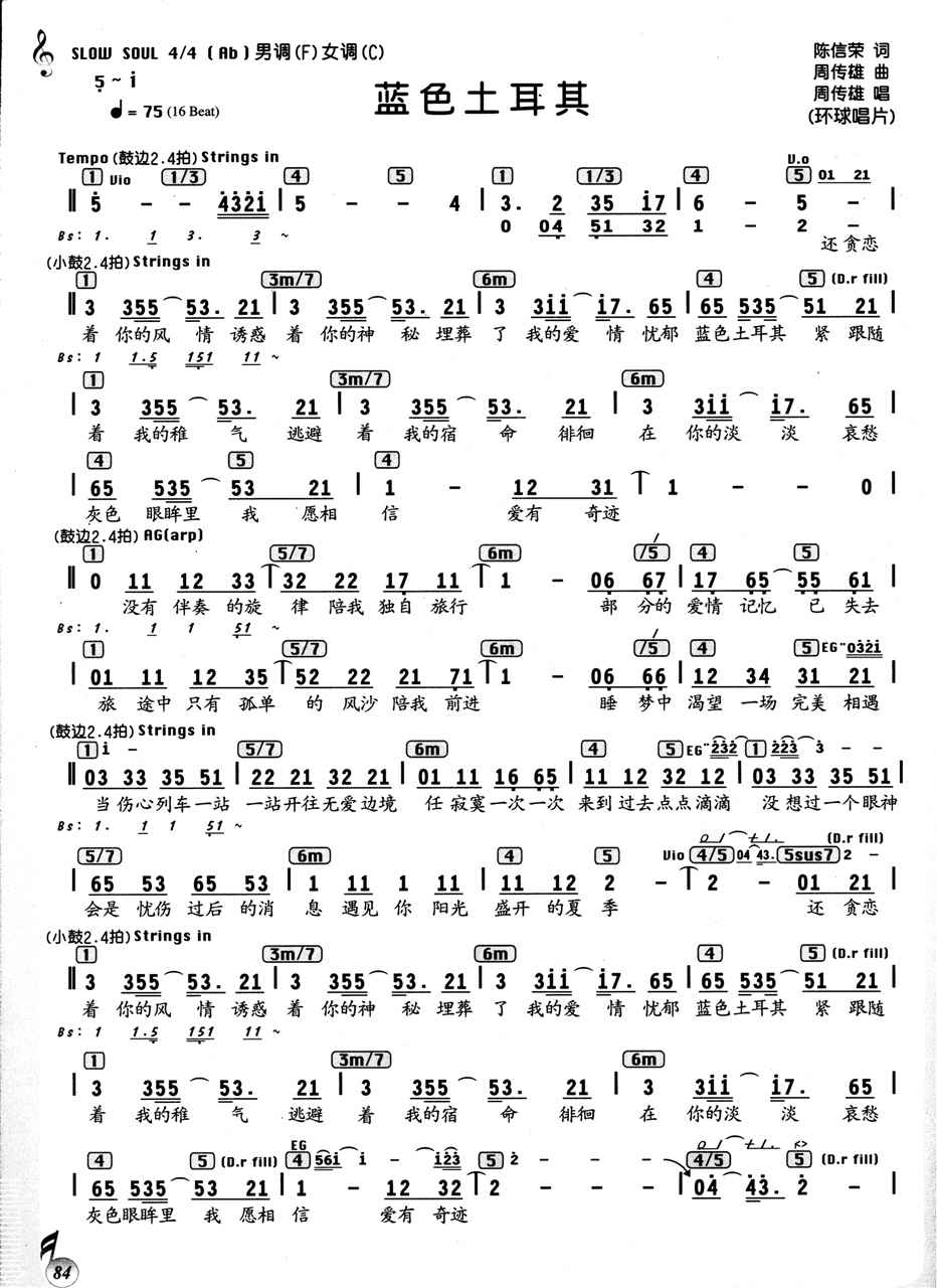 蓝色土耳其