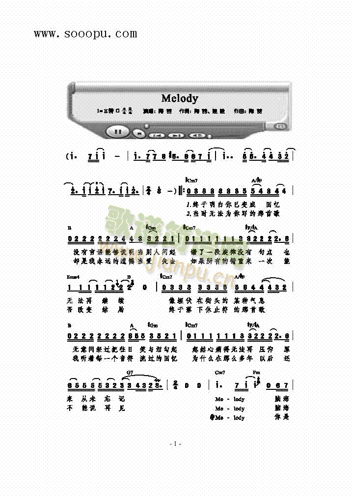 Melody 