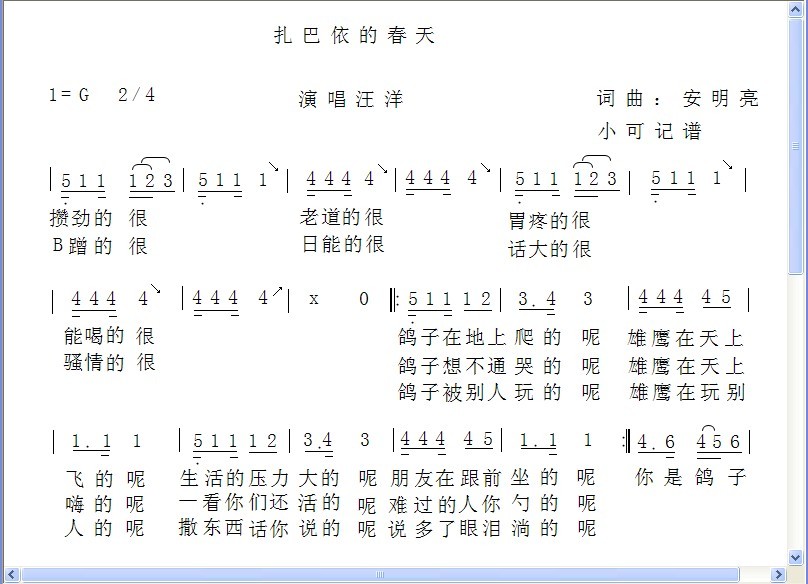 扎巴依的春天