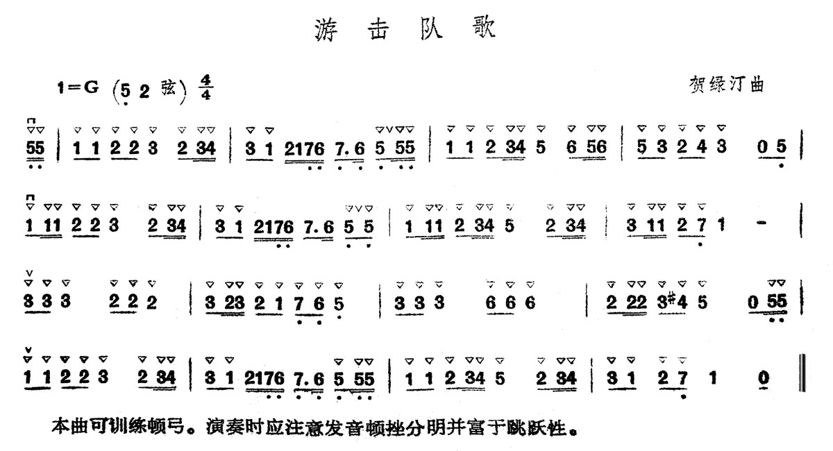 游击队歌