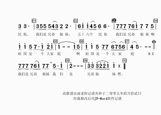 我们是兄弟姐妹（2）