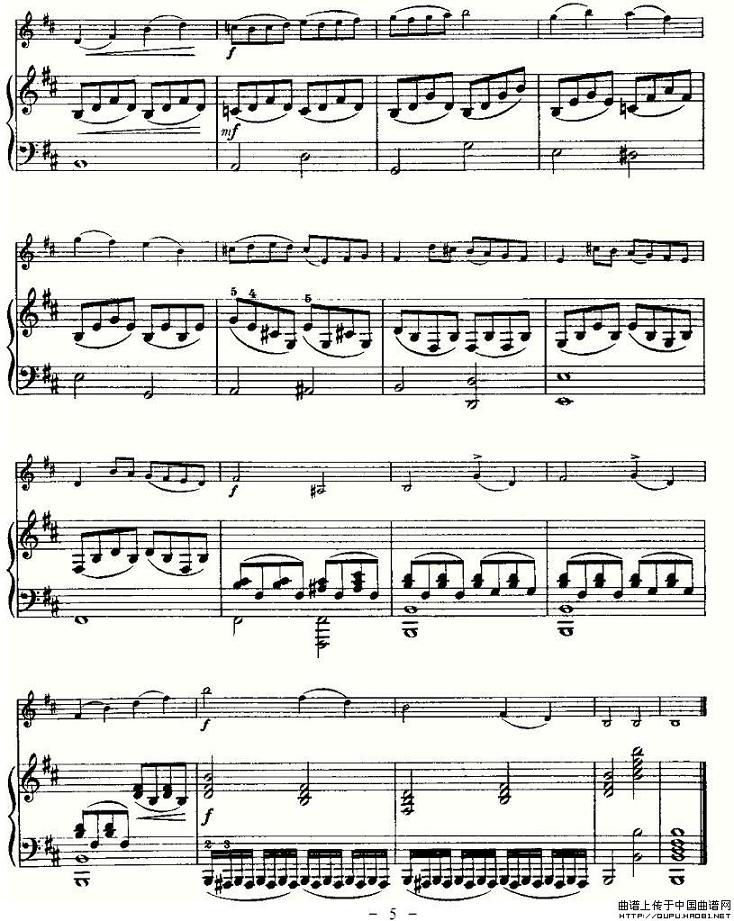 里丁格（Oskar_Rieding）b小调小提琴协奏曲(5)