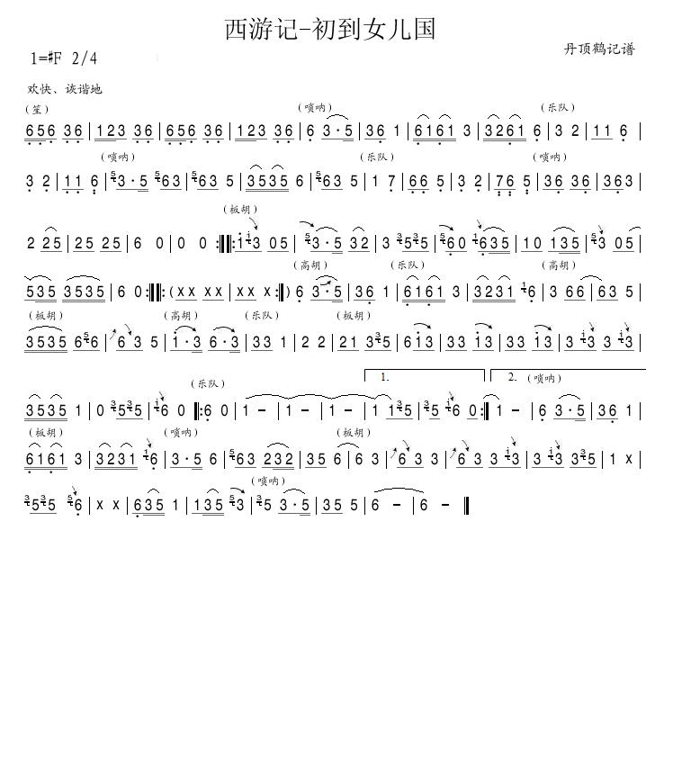 西游记-初到女儿国