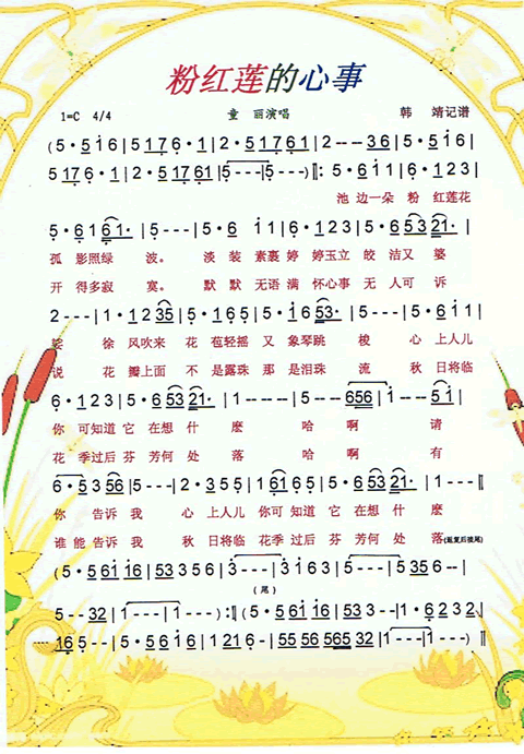 粉红莲的心事