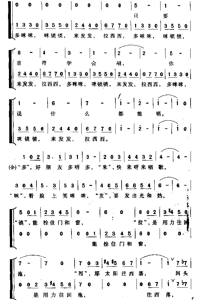 do re mi(完整板)