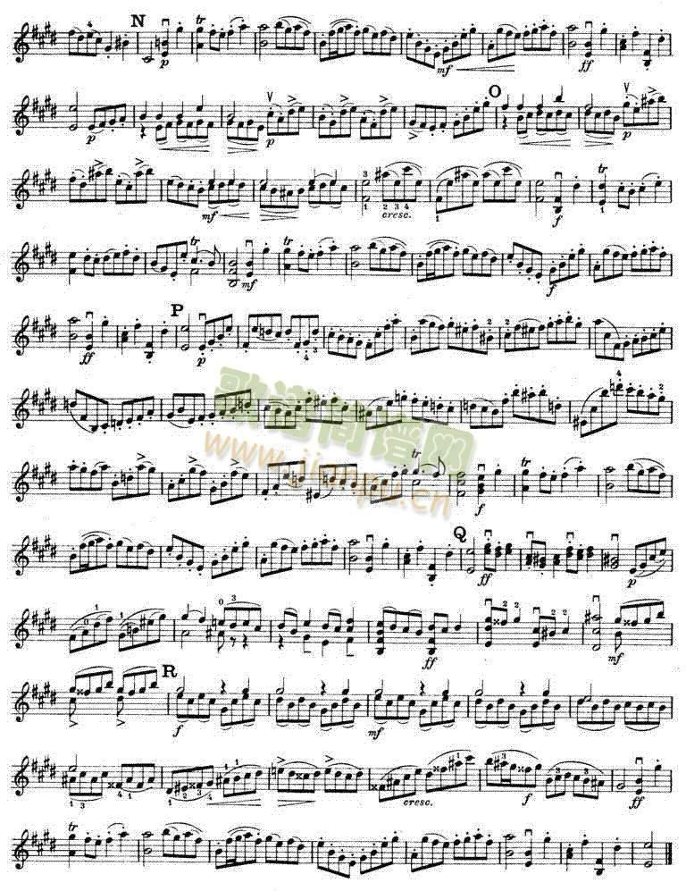 巴赫六首小提琴无伴奏奏鸣曲及组曲☆续5（6-10）