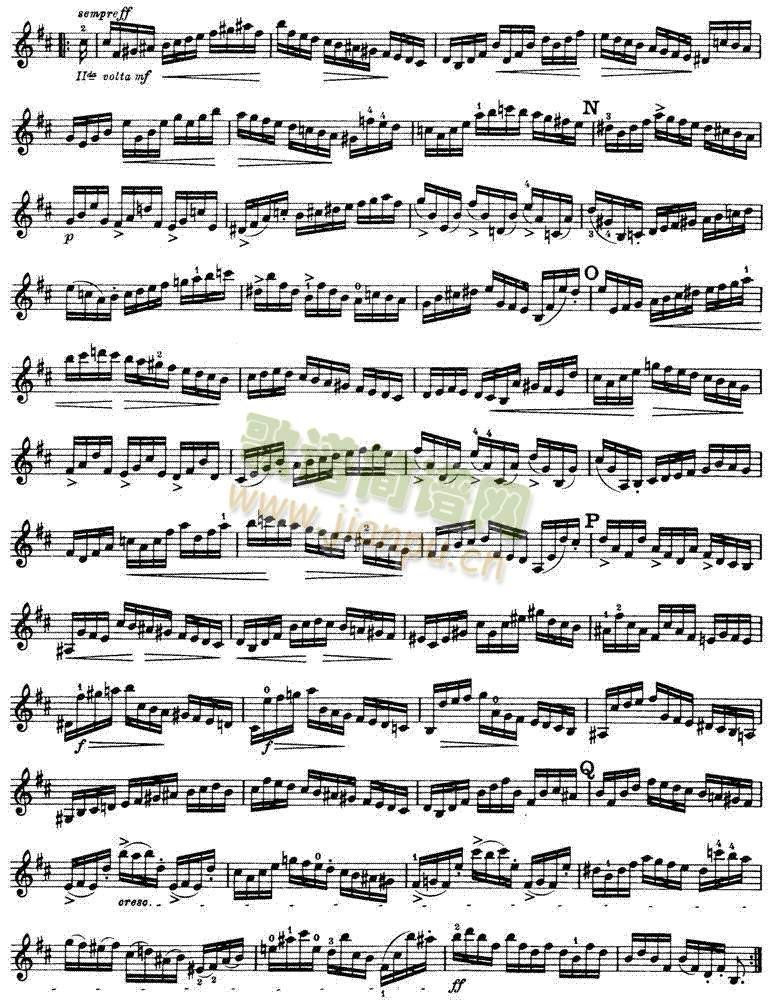 巴赫六首小提琴无伴奏奏鸣曲及组曲7-11