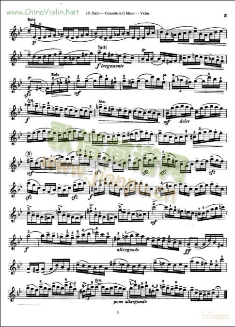 G小调协奏曲