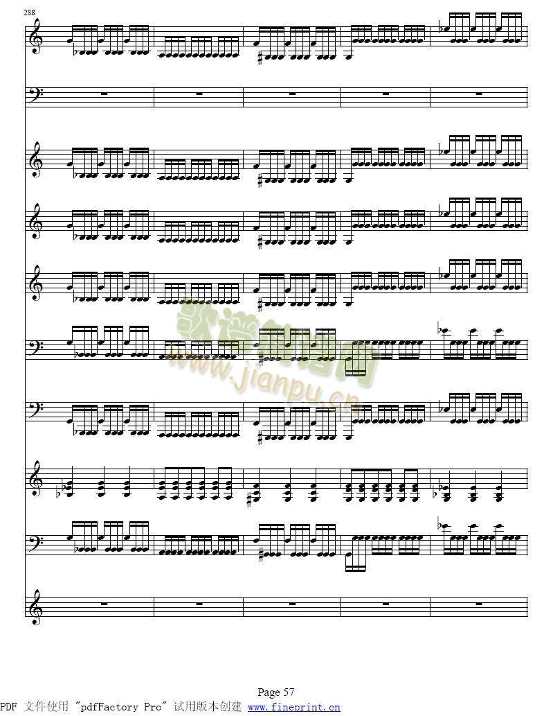 维瓦尔蒂  四季 夏  小提琴协奏曲57-64