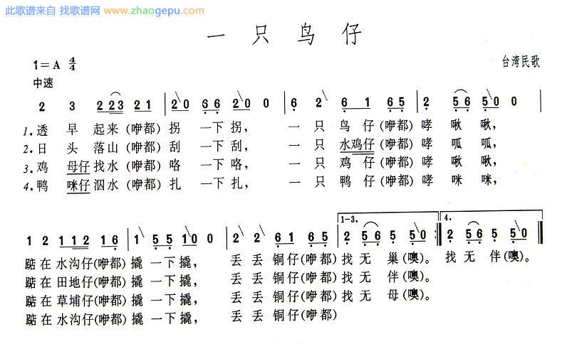 一只鸟仔