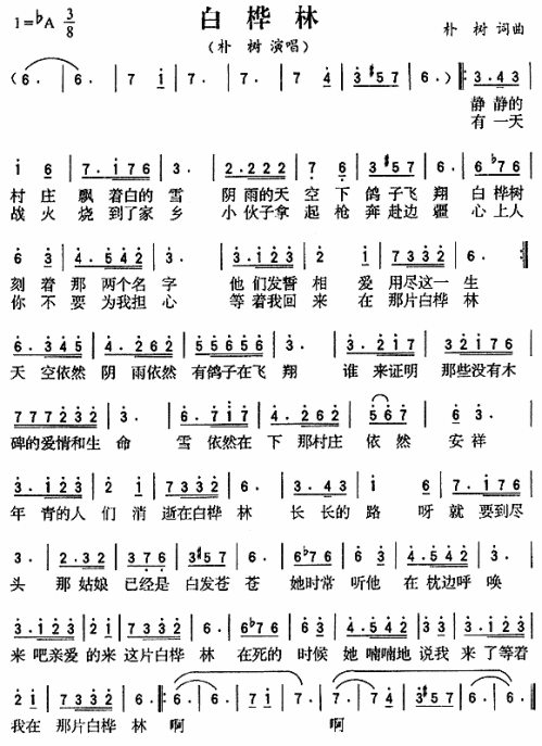 白桦林