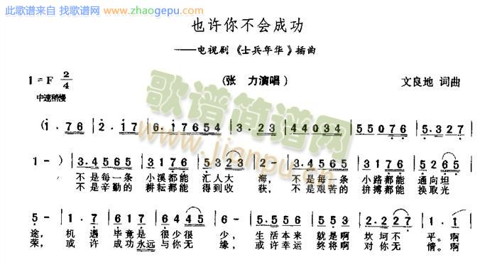 也许你不会成功