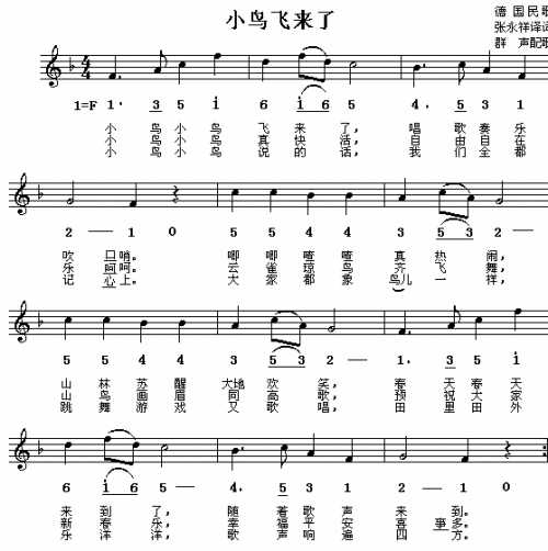 小鸟回来了（德）