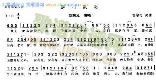 游击队歌－－－可听