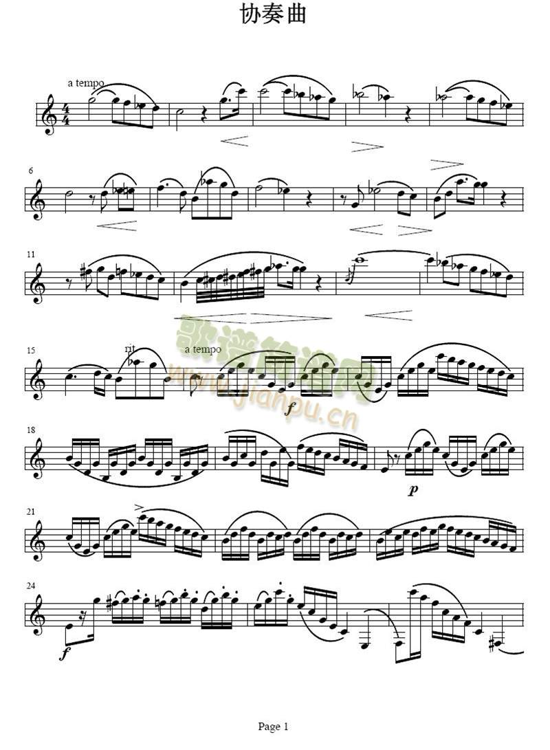 协奏曲 （2）