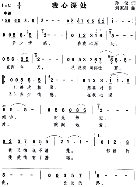 我心深处
