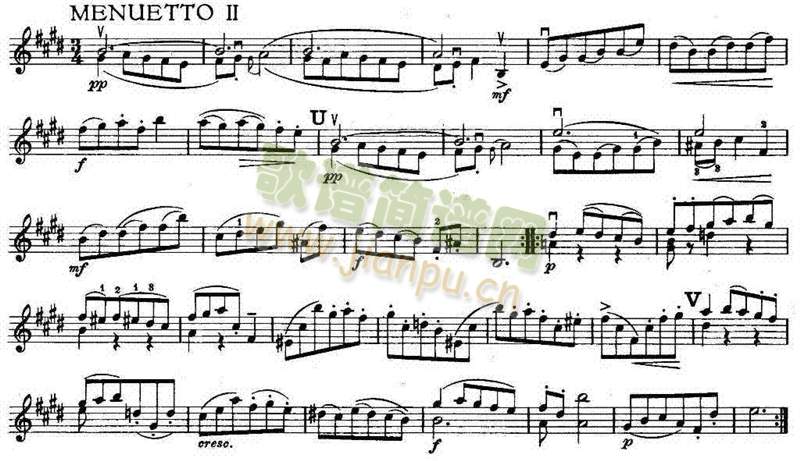 巴赫六首小提琴无伴奏奏鸣曲及组曲☆续5（6-10）