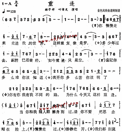 重逢--林子祥、叶倩文1